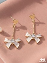 Love Knots- Elegant dangle earrings