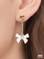 Love Knots- Elegant dangle earrings