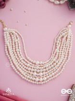 RATRIRATNA – ALIA BHATT INSPIRED NECKPIECE WITH  PEARLS, SYMBOLIZING PURITY AND ELEGANCE
