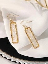GOLDEN MIRAGE - GLITTER RESIN EARRINGS