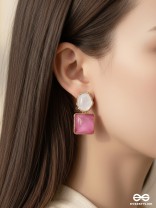 CANDY POP- CHIC COLORBLOCK EARRINGS