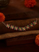 FESTIVE FLURRY - VIBRANT PETAL LINK CHOKER