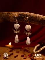 SAND GLOW - EARTHY STONE EARRING