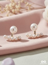 PEARL DOTS - MINIMAL PEARL EAR JACKET