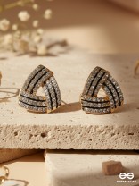 NIGHT GLIMMER – STUDDED TRIANGLE WITH BLACK ACCENTS