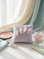 SOFTWING BLOOM – TRANSPARENT PINK BUTTERFLY STUDS