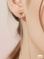 CUPID THREADS - ELEGANT DROP EARRINGS