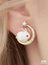 BUNNY TWINK – ADORABLE CELESTIAL STUD EARRINGS