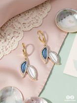 BLUE BREEZE – CHIC LEAF DANGLER