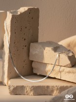 SLEEK WAVE – MODERN SILVER SNAKE CHAIN