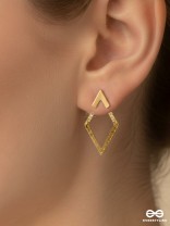KRYSSA –DIAMOND FRAME EAR JACKET