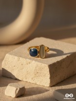 ECLIPSE – CONTRAST STONE ADJUSTABLE RING