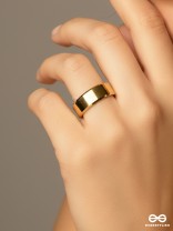 GLOWRIA – CLASSIC GOLD BAND RING