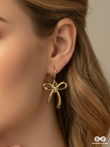 BOWBELLE – DELICATE BOW DROP EARRINGS