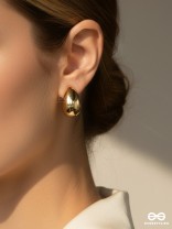 HONEYDROP – SOFT GOLD DROP EARRINGS