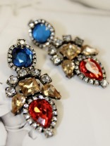 Twinkle in My Eyes Earrings- Midnight Blue