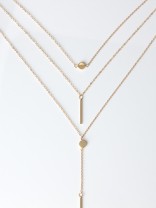 The Style Slayer Multilayered Golden Necklace