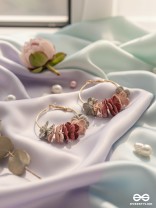 An Autumn Blend- Floral Delight Hoops- Multicolour