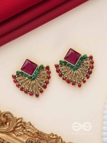 The Chic Ethnicity- Embellished Stud Earrings