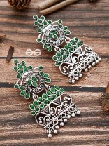 A Royal Delight - Emerald Green - The Embellished Oxidised Collection