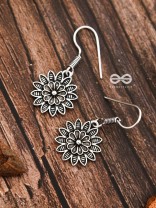 The Cute Little Floral Hooks - Tiny Trinket Earrings
