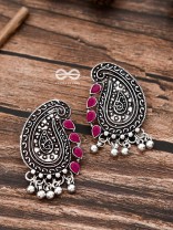 The Vintage Motifs - Ruby Red - The Embellished Oxidised Collection