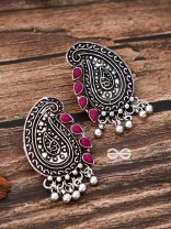 The Vintage Motifs - Ruby Red - The Embellished Oxidised Collection