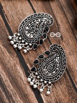 The Vintage Motifs - Onyx Black - The Embellished Oxidised Collection