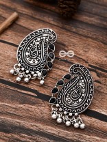 The Vintage Motifs - Onyx Black - The Embellished Oxidised Collection