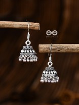 The Cute Little Intricate Jhumkis- Tiny Trinket Earrings