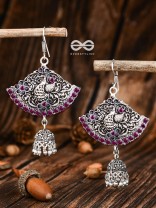 A Vintage Artwork (Ruby) - The Embellished Oxidised Collection