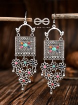 The Embellished Trunk Floral Mesh - The Oxidised Boho Collection