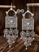 The Embellished Trunk Floral Mesh - The Oxidised Boho Collection