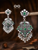 The Geometric Statement Makers (Emerald-Green) - Embellished Oxidised Collection