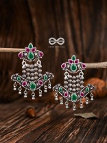 The Statement Makers (Ruby Emerald) - Embellished Oxidised Collection