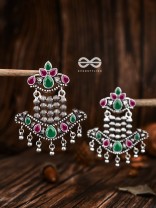 The Statement Makers (Ruby Emerald) - Embellished Oxidised Collection