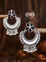 The Floral Moon - Onyx Black - The Embellished Oxidised Collection