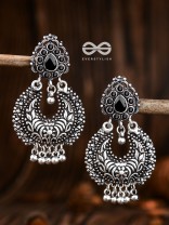 The Droplet Motifs - Onyx Black - The Embellished Oxidised Collection