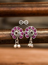 The Cute Peacocks (Ruby Red) - The Melodious Ghungroo Collection