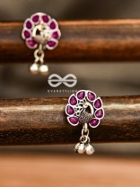 The Cute Peacocks (Ruby Red) - The Melodious Ghungroo Collection