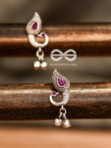 The Vintage Peacocks (Ruby Red) - The Melodious Ghungroo Collection