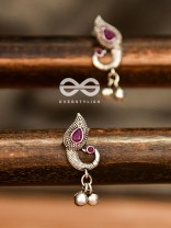 The Vintage Peacocks (Ruby Red) - The Melodious Ghungroo Collection