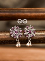 The Embellished Whirlwind (Ruby- Emerald) - The Melodious Ghungroo Collection