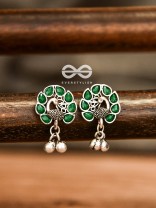 The Vintage Peacocks (Ruby Red) - The Melodious Ghungroo Collection