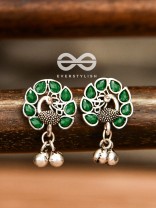 The Vintage Peacocks (Ruby Red) - The Melodious Ghungroo Collection