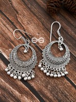The Bohemian Motifs - Oxidised Boho Earrings