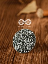 The Aztec Emblem - Oxidised Boho Ring