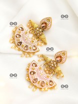 The Marvellous Meenakari Collection - Ira Earrings - Pink