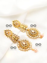 The Marvellous Meenakari Collection - Vaani Earrings - Charcoal Black