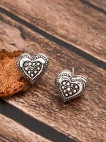 The Cutesy Heart - Tiny Trinket Earrings
